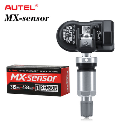 Autel MX-Sensor 433/315 MHZ 2 IN 1 TPMS Sensor Programmable Universal-carbonizeduk