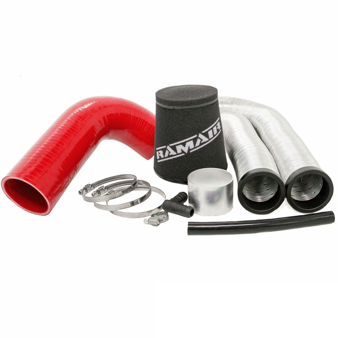 RAMAIR Red Peugeot 106 GTi & Saxo VTS 1.6 16v SR Performance Intake Air Filter Kit-induction kit-carbonizeduk