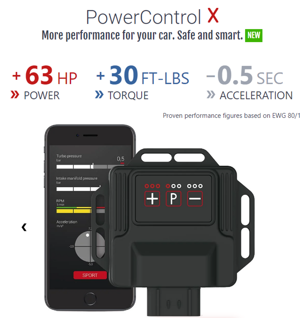 DTE Systems PowerControl X Chip Tuning Box - Volkswagen Golf GTI Clubsport (MK8) 2.0 TSI 300 HP-carbonizeduk