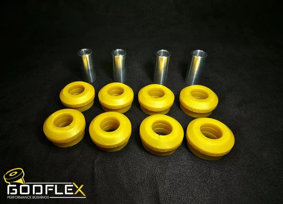 For SEAT LEON MK3 ALL MODELS Rear Upper Arm Bushes Kit in Poly 2013-2020-bushes-carbonizeduk