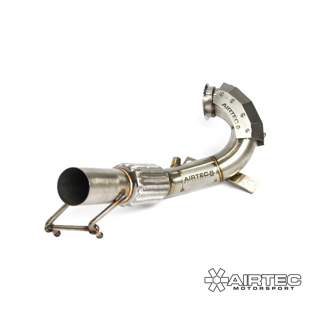 AIRTEC Motorsport De-Cat Downpipe & Centre Section for Golf R Mk7 & 7.5-Audi-Airtec-carbonizeduk