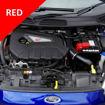 RamAir Ford Fiesta ST 180 MK7 Ecoboost Red Silicone Intake Hose-intake pipework-carbonizeduk