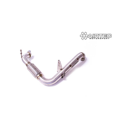 AIRTEC Motorsport De-Cat Downpipe for Fiesta Mk6 TDCI-Ford-Airtec-carbonizeduk