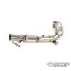AIRTEC Motorsport De-Cat Downpipe & Centre Section for Golf R Mk7 & 7.5-Audi-Airtec-carbonizeduk