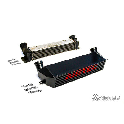 AIRTEC Motorsport Intercooler Upgrade for BMW 1 & 3 Series - Diesel Models (E-Series)-carbonizeduk