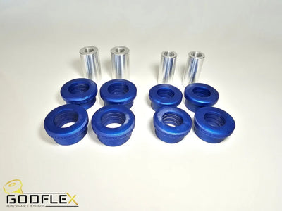 For SEAT LEON MK3 ALL MODELS Rear Lower Spring Arm Bushes Kit in Poly 2013-2020-bushes-carbonizeduk