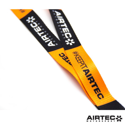 AIRTEC Motorsport Black & Orange Lanyard-BMW-Airtec-carbonizeduk