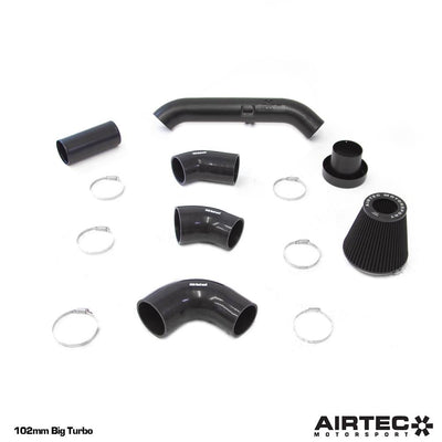 AIRTEC Motorsport Enlarged 90mm Induction Pipe Kit for Focus RS Mk2 (Stock RS Turbo & Big Turbo Options)-Ford-Airtec-carbonizeduk