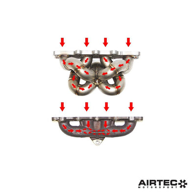 AIRTEC Motorsport Tubular Exhaust Manifold for Fiesta ST180-Ford-Airtec-carbonizeduk