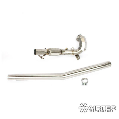 AIRTEC Motorsport De-Cat Downpipe & Centre Section for Golf R Mk7 & 7.5-Audi-Airtec-carbonizeduk