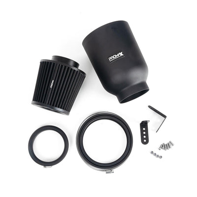 RAMAIR ProMax Large Universal Foam 80mm Rubber Neck Air Filter in Enclosed Airbox-enclosed induction kit-carbonizeduk