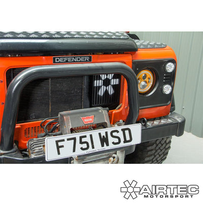 AIRTEC Motorsport Side Mount Intercooler Upgrade for Land Rover 300TDI Platform-Land Rover-Airtec-carbonizeduk