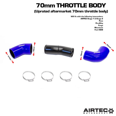 AIRTEC Motorsport 70mm Cold Side Boost Pipe for Focus RS Mk2-carbonizeduk