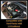 RamAir 1.0 Ecoboost Ford Fiesta MK8 Red Performance Intake Kit-induction kit-carbonizeduk
