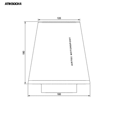 AIRTEC Motorsport Filter Sock-BMW-Airtec-carbonizeduk