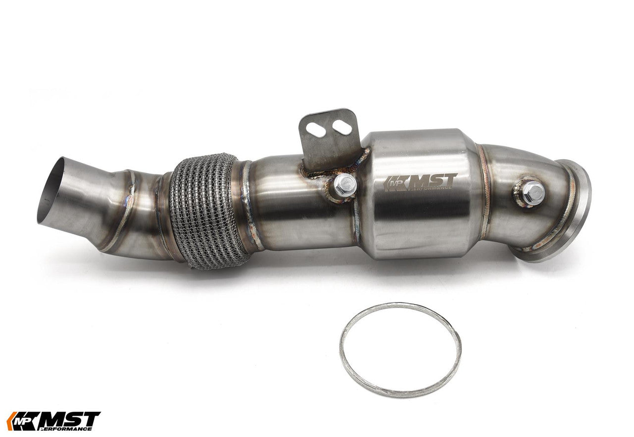 MST Performance 6" Catted Downpipe For BMW/Toyota B58 3.0T - Non OPF-MST Induction Kits-carbonizeduk