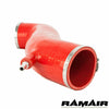 RamAir Ford Fiesta ST 180 MK7 Ecoboost Red Silicone Intake Hose-intake pipework-carbonizeduk