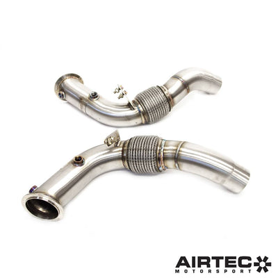 AIRTEC Motorsport De-Cat Downpipe for BMW S63 engine (M5/M6)-BMW-Airtec-carbonizeduk