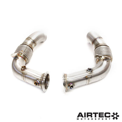 AIRTEC Motorsport De-Cat Downpipe for BMW S63 engine (M5/M6)-BMW-Airtec-carbonizeduk