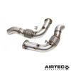 AIRTEC Motorsport De-Cat Downpipe for BMW S63 engine (M5/M6)-BMW-Airtec-carbonizeduk