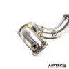 AIRTEC Motorsport 200 Cell Sports Cat Downpipe for MK8 Golf R-Volkswagen-Airtec-carbonizeduk
