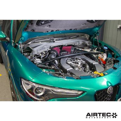 AIRTEC Motorsport Induction Kit for Alfa Romeo Stelvio Quadrifoglio 2.9 V6-Alfa Romeo-Airtec-carbonizeduk