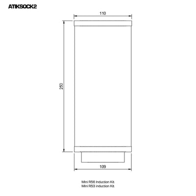 AIRTEC Motorsport Filter Sock-BMW-Airtec-carbonizeduk