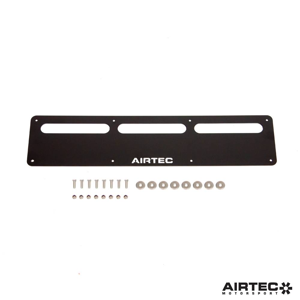 AIRTEC Motorsport Number Plate Air Vent Panel for Ford Fiesta Mk6-carbonizeduk