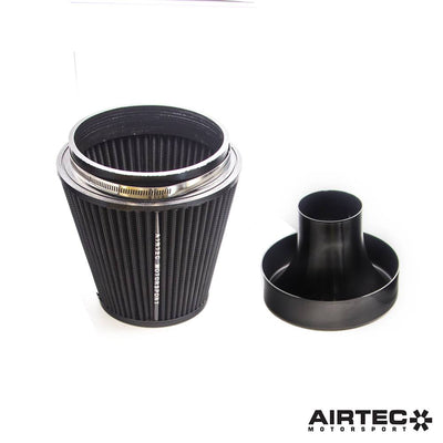 AIRTEC Motorsport Group A Cone Filter with Alloy Trumpet for Cosworth - T3 & T34 Turbos-Ford-Airtec-carbonizeduk