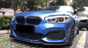 Carbon Fibre Front bumper splitter Lip for BMW 1 Series F20/F21 M140/M135 & 125/120/118 M Sport 2015-2019 LCI/LCI-2-carbonizeduk