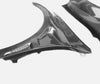 Volkswagen Golf MK6 GTI R Carbon fibre front Wings Fenders vented 2010-2013-carbonizeduk