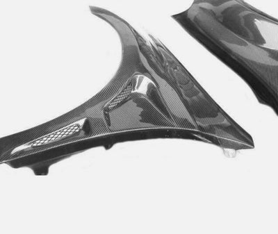 Volkswagen Golf MK6 GTI R Carbon fibre front Wings Fenders vented 2010-2013-carbonizeduk