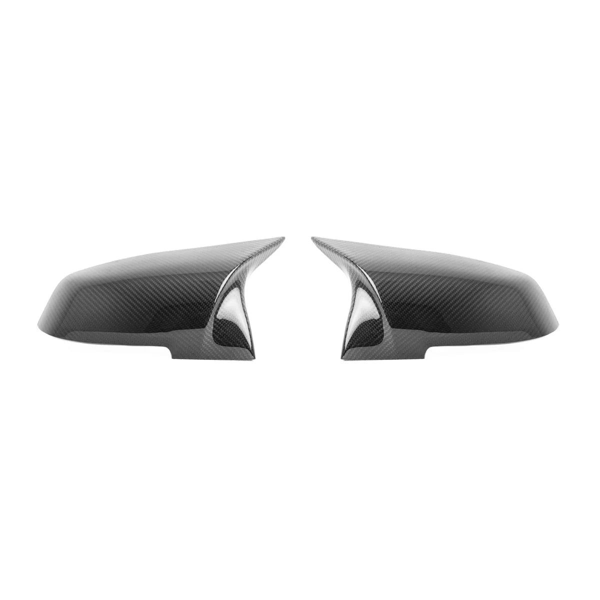 PRE-PREG CARBON FIBRE M STYLE WING MIRROR COVERS FOR BMW (2012-2019, F20 F21 F22 F30 F32 F33 F32 F87)-F20-carbonizeduk