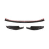 Carbon Fiber Front Bumper Lip 3 PCS BMW 4 Series G80 M3 G82 M4 Coupe 2-Door 2021+-carbonizeduk