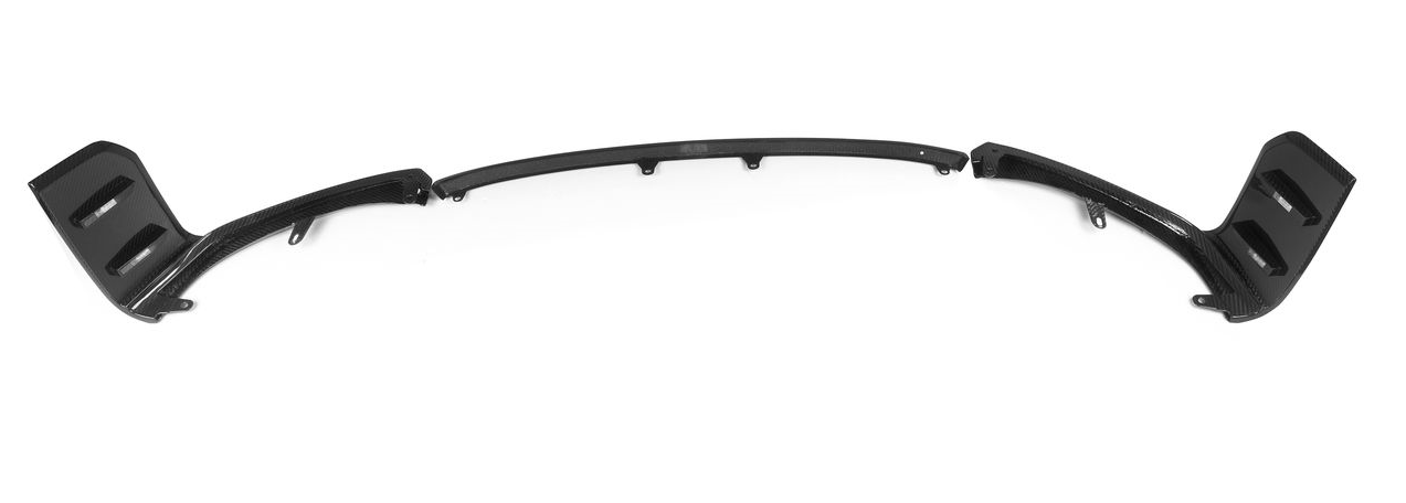 BMW M2 2023 G87 M PERF STYLE FRONT SPLITTER IN PRE PREG GLOSS CARBON FIBRE (G87)-carbonizeduk