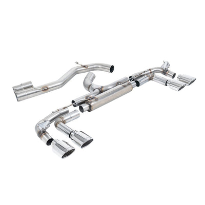 Milltek Particulate Filter-back Exhaust Audi S3 2.0 TFSi Quattro Sportback 310PS 8Y (OPF/GPF Models Only) 20-25-Exhaust System-carbonizeduk