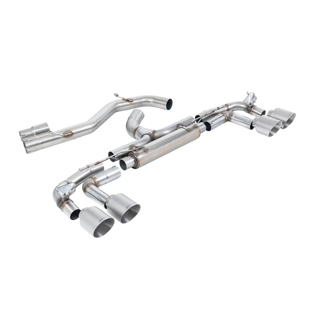 Milltek Particulate Filter-back Exhaust Audi S3 2.0 TFSi Quattro Sportback 310PS 8Y (OPF/GPF Models Only) 20-25-Exhaust System-carbonizeduk