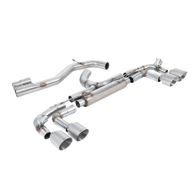 Milltek Particulate Filter-back Exhaust Audi S3 2.0 TFSi Quattro Sportback 310PS 8Y (OPF/GPF Models Only) 20-25-Exhaust System-carbonizeduk