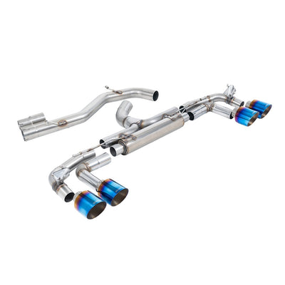 Milltek Particulate Filter-back Exhaust Audi S3 2.0 TFSi Quattro Sportback 310PS 8Y (OPF/GPF Models Only) 20-25-Exhaust System-carbonizeduk