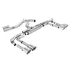 Milltek Particulate Filter-back Exhaust Audi S3 2.0 TFSi Quattro Saloon / Sedan 310PS 8Y (OPF/GPF Models Only) 20-25-Exhaust System-carbonizeduk