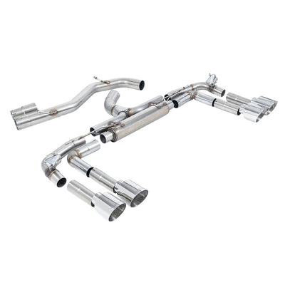 Milltek Particulate Filter-back Exhaust Audi S3 2.0 TFSi Quattro Saloon / Sedan 310PS 8Y (OPF/GPF Models Only) 20-25-Exhaust System-carbonizeduk