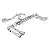 Milltek Particulate Filter-back Exhaust Audi S3 2.0 TFSi Quattro Saloon / Sedan 310PS 8Y (OPF/GPF Models Only) 20-25-Exhaust System-carbonizeduk