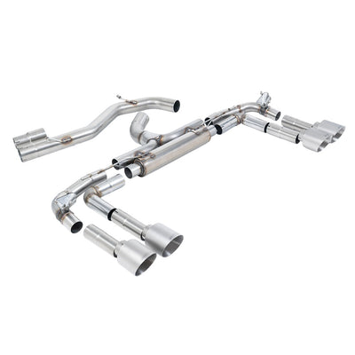 Milltek Particulate Filter-back Exhaust Audi S3 2.0 TFSi Quattro Saloon / Sedan 310PS 8Y (OPF/GPF Models Only) 20-25-Exhaust System-carbonizeduk