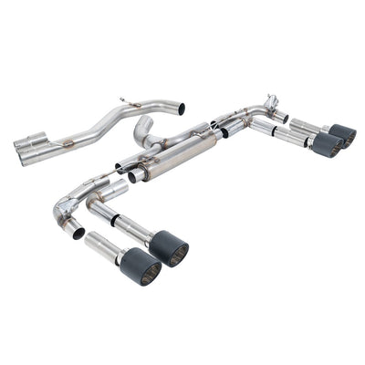 Milltek Particulate Filter-back Exhaust Audi S3 2.0 TFSi Quattro Saloon / Sedan 310PS 8Y (OPF/GPF Models Only) 20-25-Exhaust System-carbonizeduk