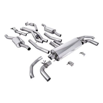 Milltek Particulate Filter-back Exhaust Audi SQ8 4.0 V8 Bi-Turbo (Petrol OPF / GPF Equipped Models) 20-25-Exhaust System-carbonizeduk