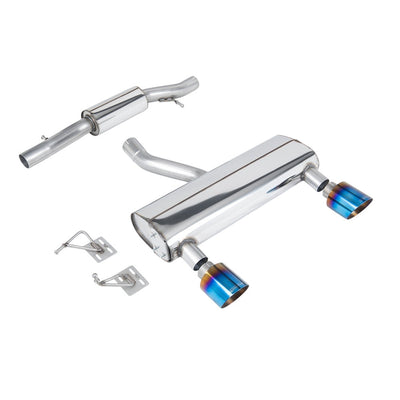 Milltek Cat Back Exhaust Audi TT 3.2 V6 Quattro Coupe and Roadster 03-06-Exhaust System-carbonizeduk
