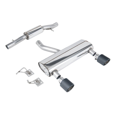 Milltek Cat Back Exhaust Audi TT 3.2 V6 Quattro Coupe and Roadster 03-06-Exhaust System-carbonizeduk