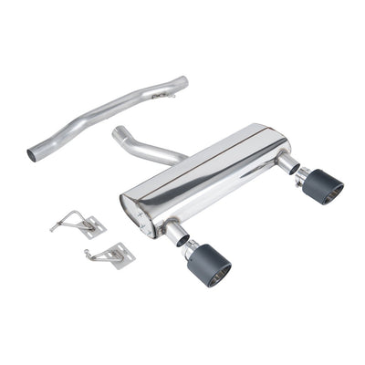 Milltek Cat Back Exhaust Audi TT 3.2 V6 Quattro Coupe and Roadster 03-06-Exhaust System-carbonizeduk
