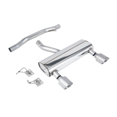 Milltek Cat Back Exhaust Audi TT 3.2 V6 Quattro Coupe and Roadster 03-06-Exhaust System-carbonizeduk