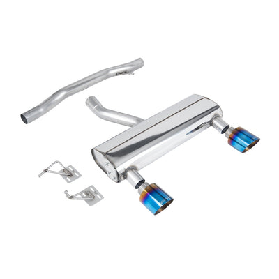 Milltek Cat Back Exhaust Audi TT 3.2 V6 Quattro Coupe and Roadster 03-06-Exhaust System-carbonizeduk